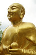 Chinese god holding glass bead