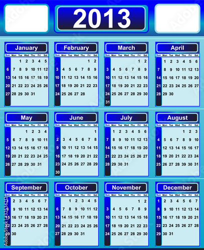 Calendar 2013 by Ilenia Pagliarini, Royalty free vectors #32536212 on Calendar 2013 by Ilenia Pagliarini, Royalty free vectors #32536212 on