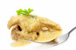 Ragout mit Gabel