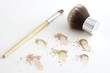 Makeup Brushes and Mineral Powder