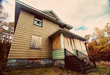 A boarded up, broken down, abandoned, haunted house