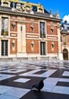 The middle Castle of Versaille in France Europe