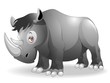 Rinoceronte Cartoon-Cute Rhinoceros-2-Vector Rinoceronte Cartoon-Cute Rhinoceros-2-Vector