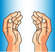 Protecting hands of faith