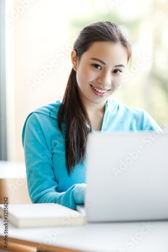 Photo: Asian college student Asian college student