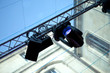 Spots, projecteurs, scène, light-show,spectacle, régie, lumière