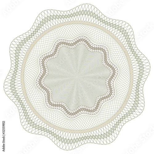 Vektor: Guilloche - Rosette, Symbol, Rosetta, Sicherheit, Muster Guilloche - Rosette, Symbol, Rosetta, Sicherheit, Muster