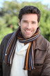 Portrait of attractive young man