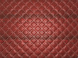 Red Alligator stitched skin. Useful as texture