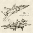 Foto: The Mikoyan MiG-31 The Mikoyan MiG-31