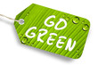 GO GREEN button