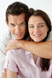 Portrait of an attractive young couple in love