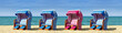 Strandkörbe am Meer 312