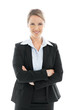 Portrait of a confident business woman in suit