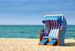 Strandkorb am Meer 312