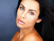 Closeup of fresh attractive girl