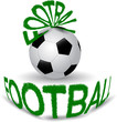 Vector: Football background, vector illustration Football background, vector illustration