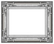 Silver picture frame