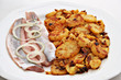 Matjes mit Bratkartoffeln