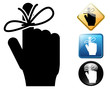 Memory exercise pictogram and signs