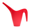 Red Watering Can- Tilted on White