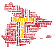 map of Spain