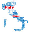 map of italy map of italy