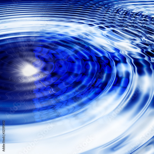 Illustration: circular water waves circular water waves