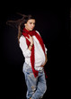 Photo: Fashion portrait of pregant woman Fashion portrait of pregant woman