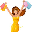 Happy shopper