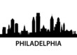 Vector: Skyline Philadelphia Skyline Philadelphia