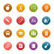 Colored dots - School Icons