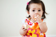 Baby with Blocks