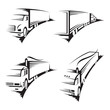 set of trucks