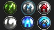 stylish home buttons loop alpha