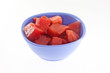 sandias en trocitos