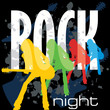 Rock night poster