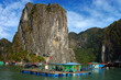 Picturesque sea landscape. Ha Long Bay,  Vietnam