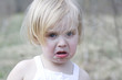 Little crying girl Little crying girl