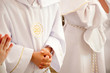 Foto: children accepting the first Holy Communion children accepting the first Holy Communion