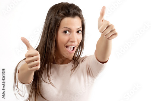 Photo: Young happy woman Young happy woman