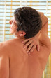 Pain in the back.