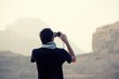 Man taking a photo