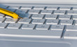 the Ball-point pen and the keyboard the Ball-point pen and the keyboard