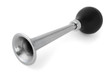 Silver vintage bicycle air horn