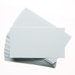Stack of blank white business cards Stack of blank white business cards