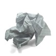Foto: Ein Papierkneuel Ein Papierkneuel