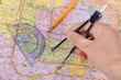 plotting on a map