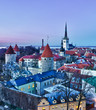 Old town of Tallinn Estonia
