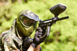 paintball player